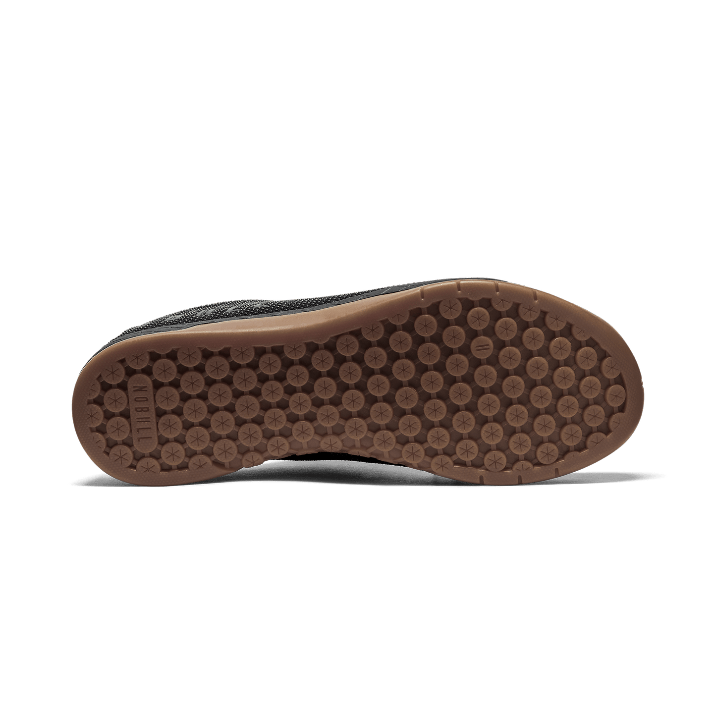 Black Gum Outwork Shoes Bottom Angle.