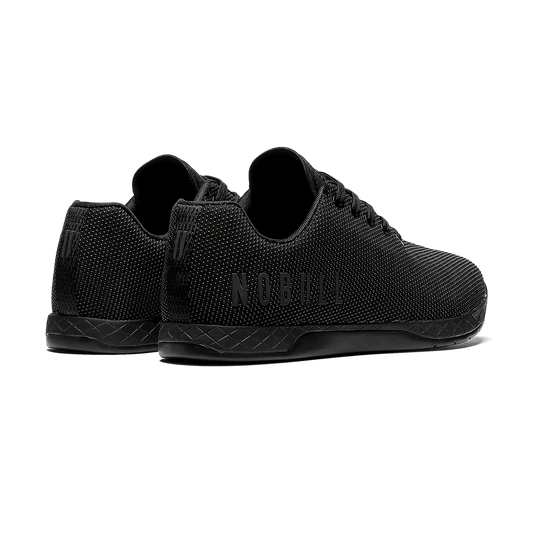 Triple Black Outwork Shoes Back Side Angle.