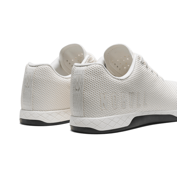 Cream Outwork Shoe Back Side Angle.