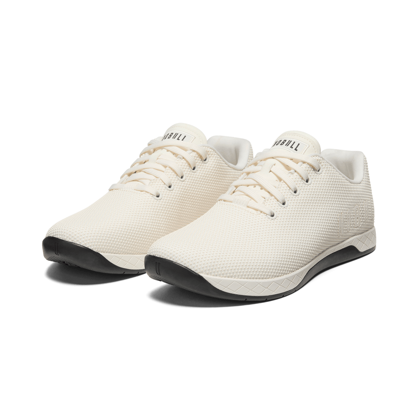 Cream Outwork Shoe Front Side Angle.