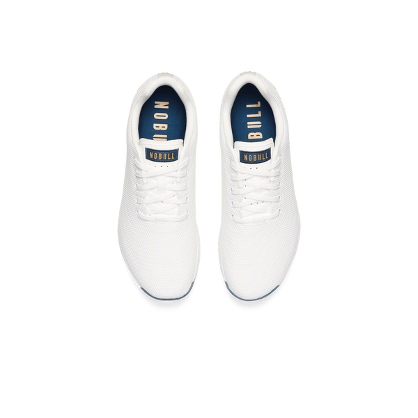 White Stadium Outwork Shoe Above Angle.