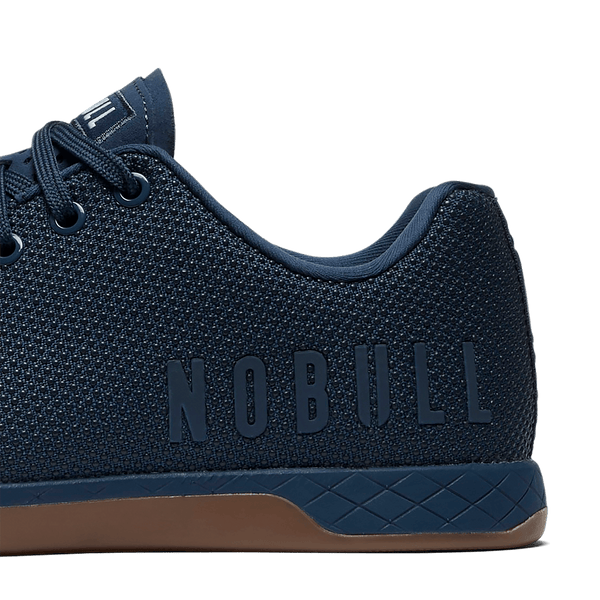 Navy Gum Outwork Shoes Detail Angle.