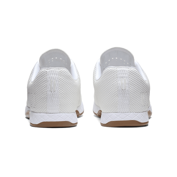 White Gum Outwork Shoes Back Angle.