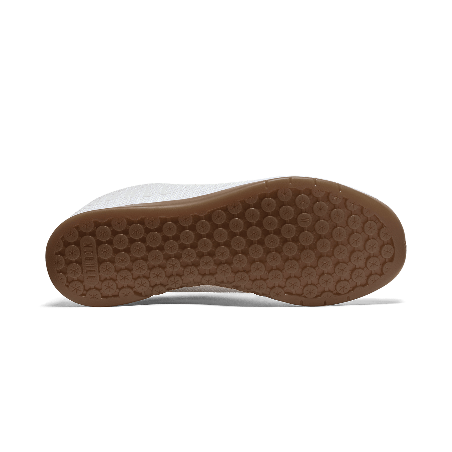 White Gum Outwork Shoes Bottom Angle.