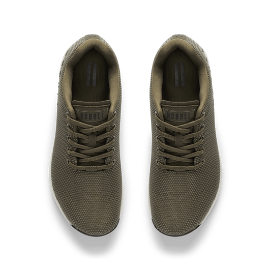 Tactical Green Outwork Shoe Overhead Angle.