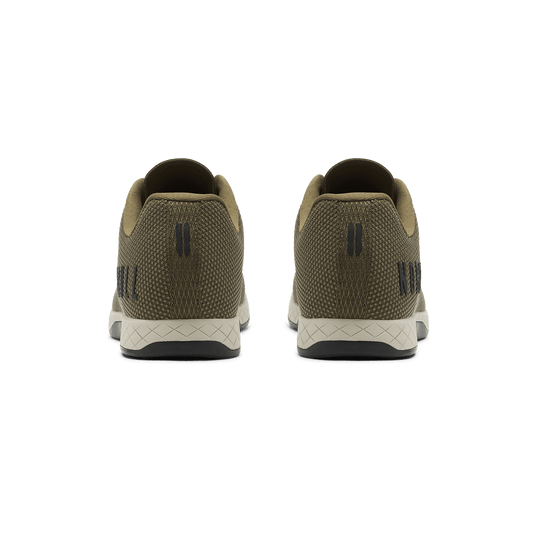 Tactical Green Outwork Shoe Back Angle.