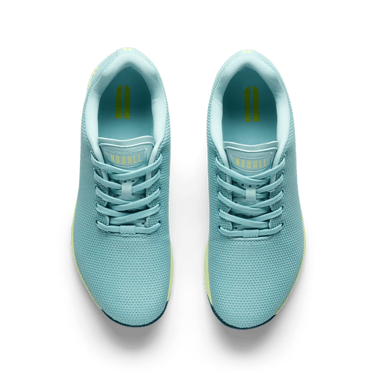 Blue Haze Pear Outwork Shoe Overhead Angle.