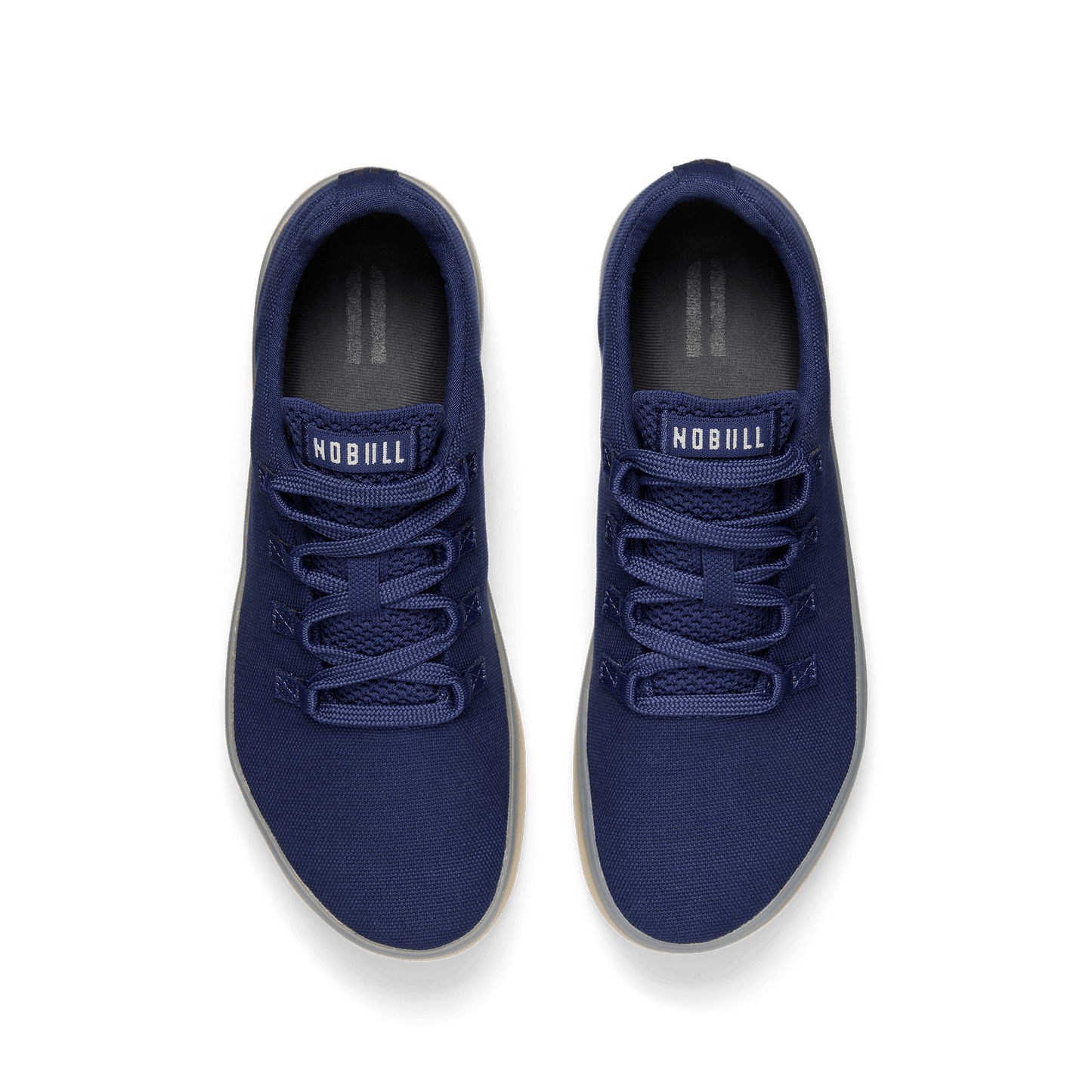 Indigo Recs Canvas Shoe Above Angle.