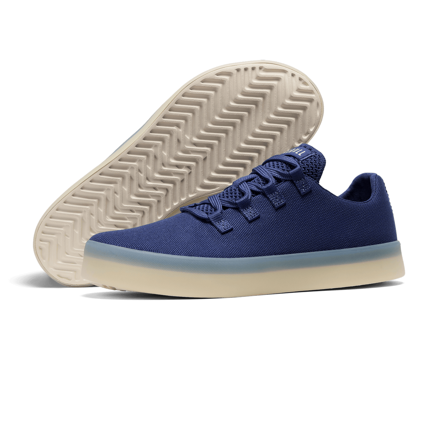 Indigo Recs Canvas Shoe Angled.