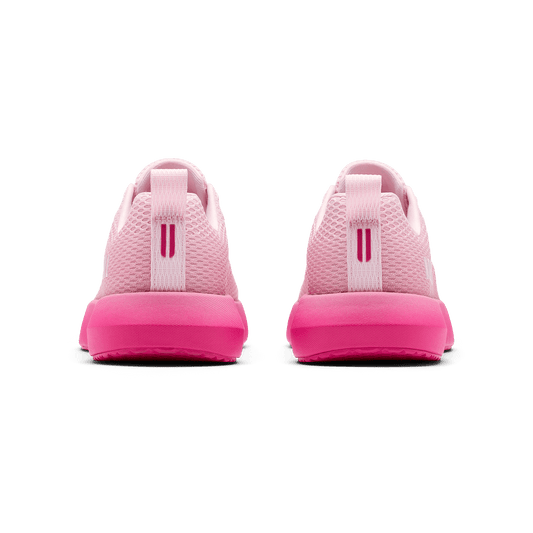 Bloom Signal Pink DRIVE 2 Shoe Back Angle.