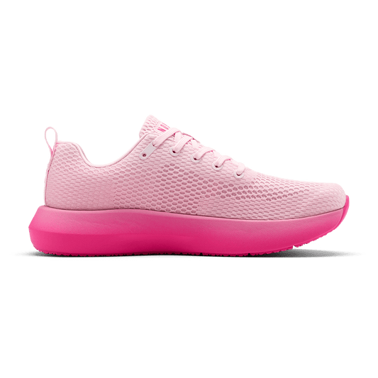 Bloom Signal Pink DRIVE 2 Shoe Medial Angle.