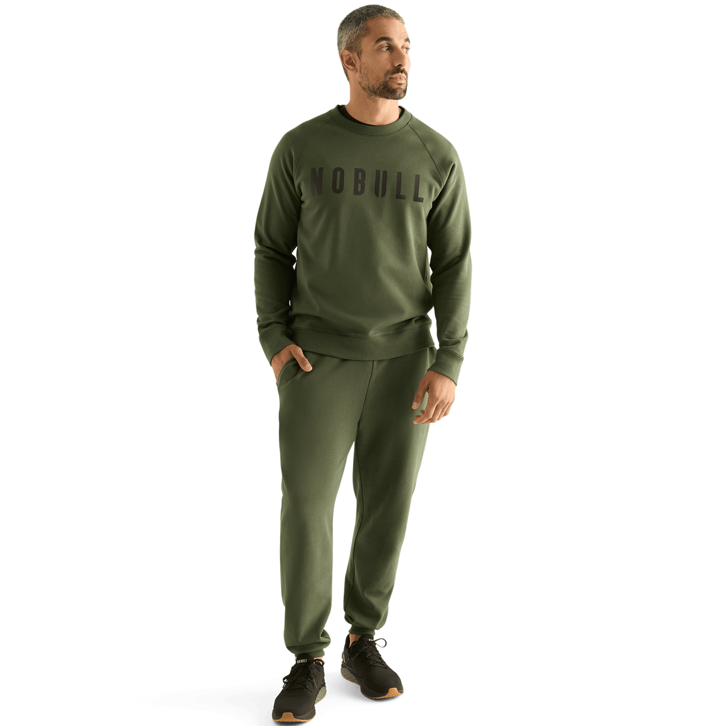 Men's NOBULL Hoodie x Jogger Bundle - Dark Army