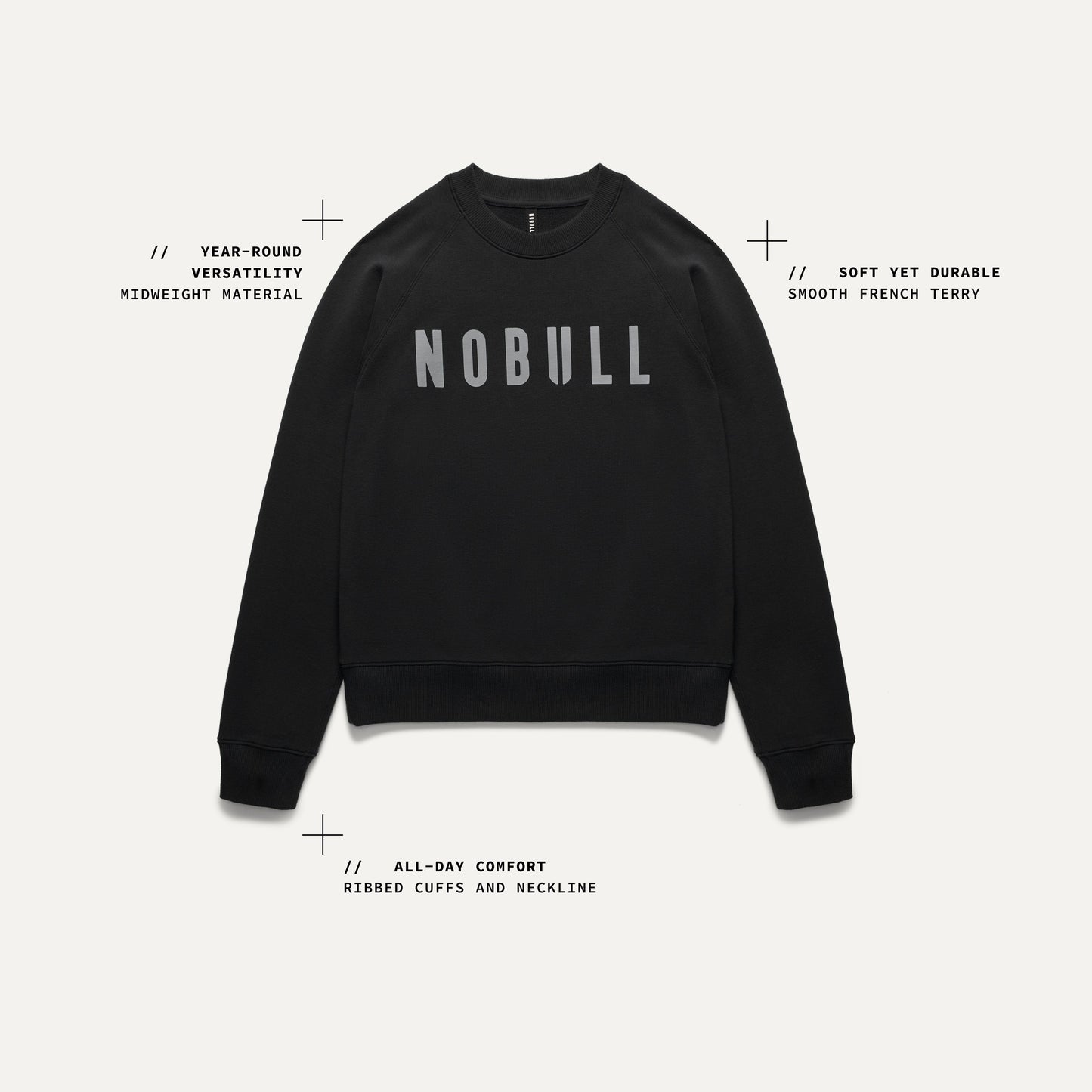 Women's NOBULL Crew x Jogger - Black