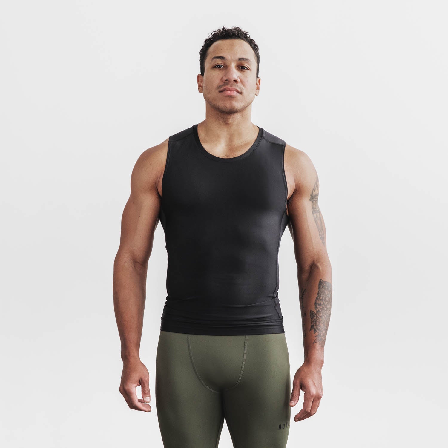 Brand Gym Clothing Mens V Neck Compression Vest Fitness Tank Top