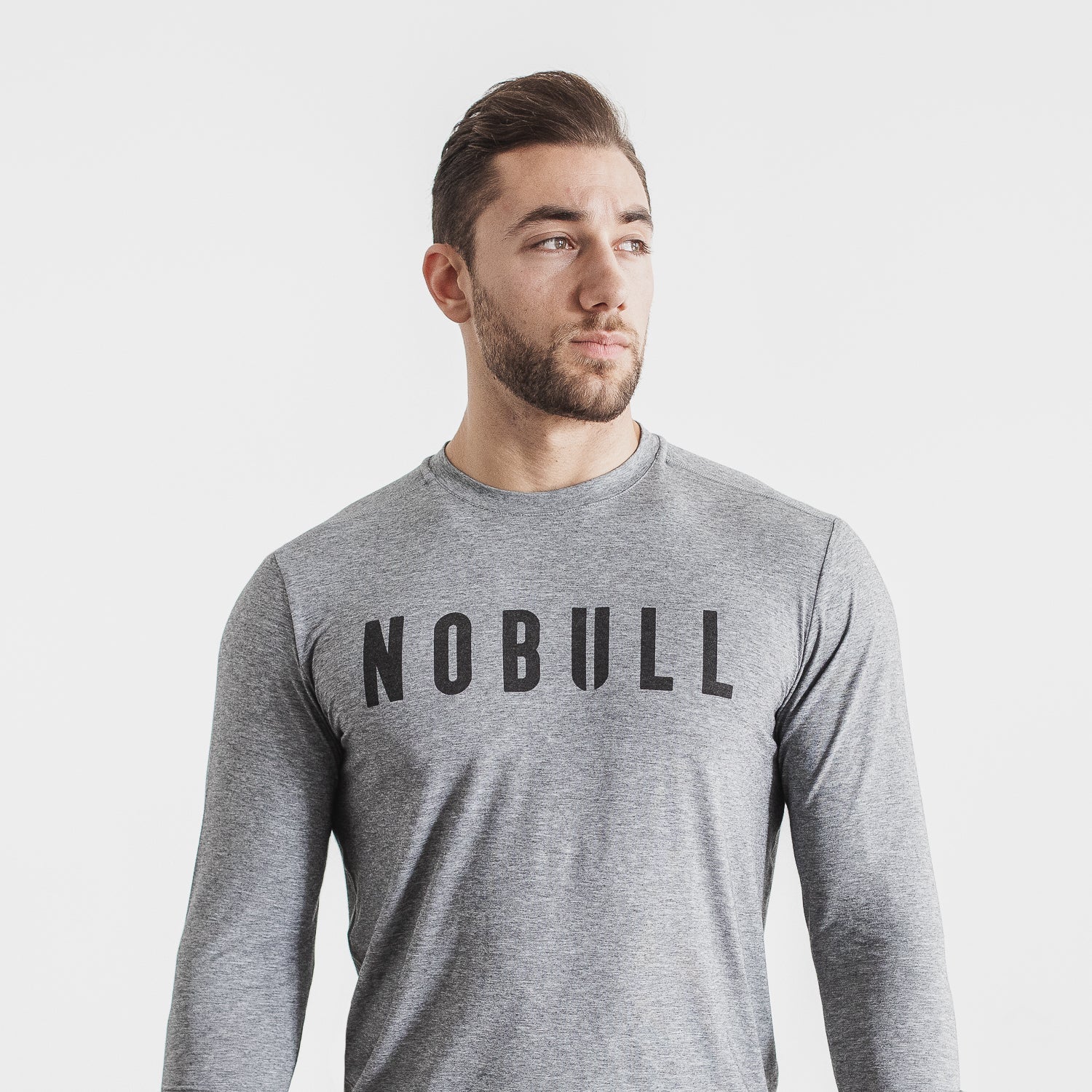 NOBULL - Men's NFL Combine Tee - Charcoal - Size Large