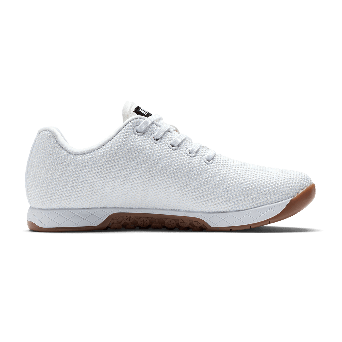 White Gum Outwork Shoe Medial Side Angle.