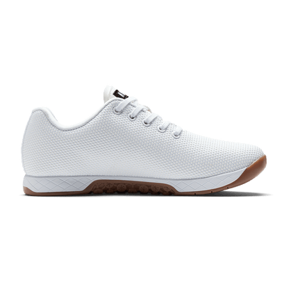 White Gum Outwork Shoe Medial Side Angle.