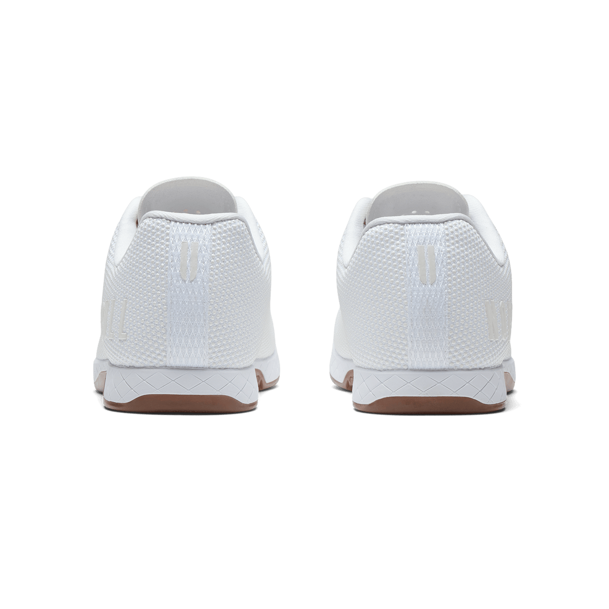 White Gum Outwork Shoe Back Angle.