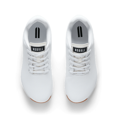White Gum Outwork Shoe Overhead Angle.