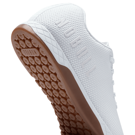 White Gum Outwork Shoe Detail Angle.