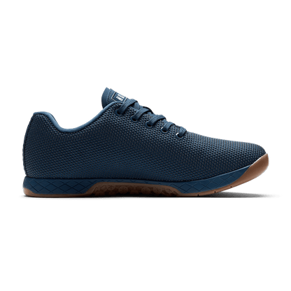 Navy Gum Outwork Shoe Medial Angle.