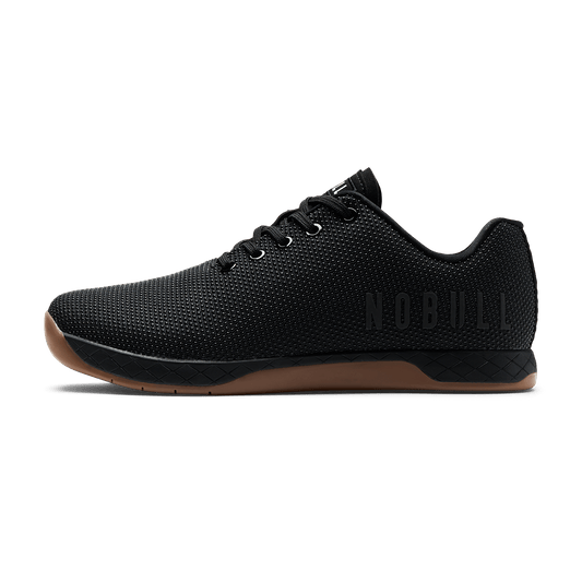 Black Gum Outwork Shoe Side Angle.