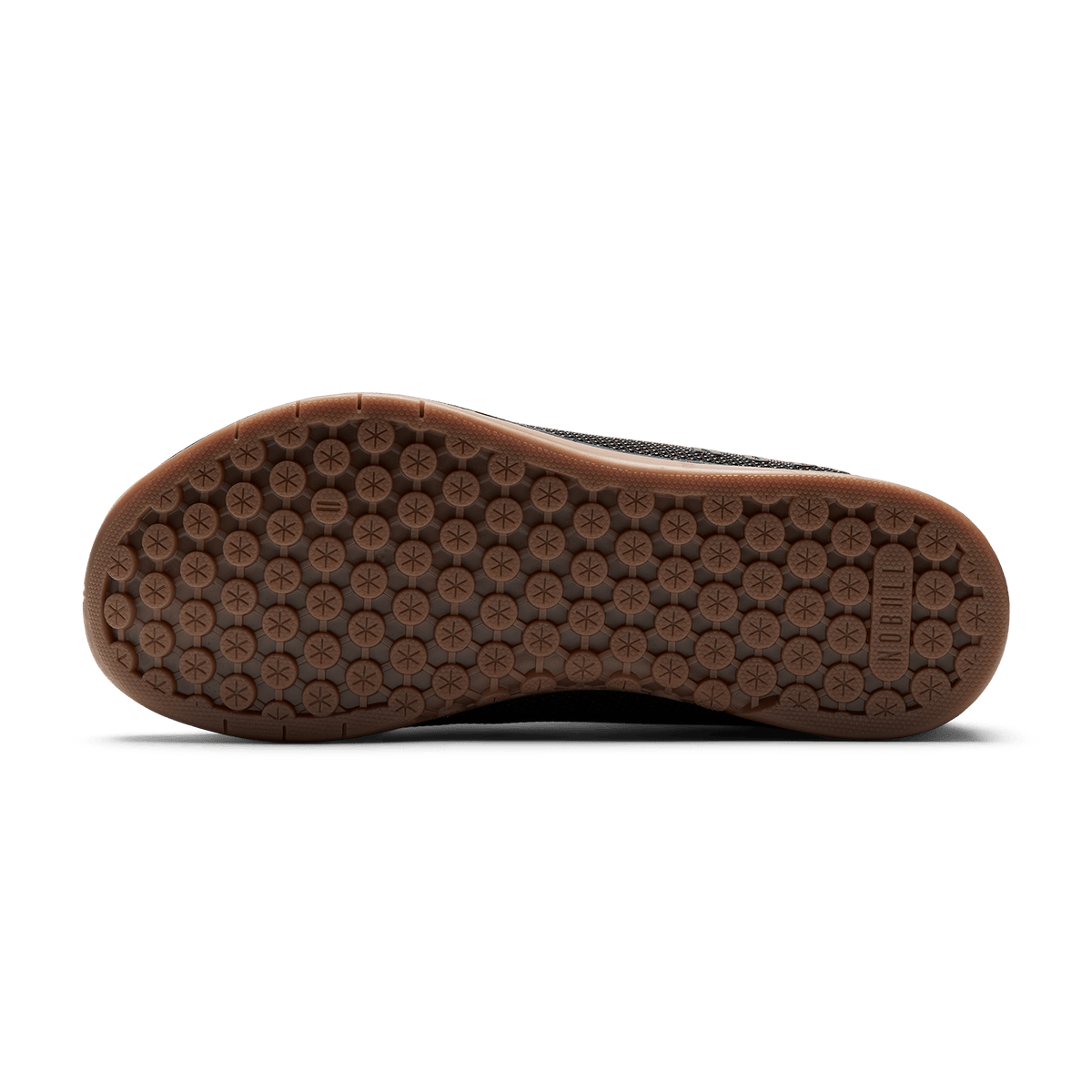 Black Gum Outwork Shoe Bottom Angle.