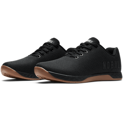 Black Gum Outwork Shoe Front Side Angle.
