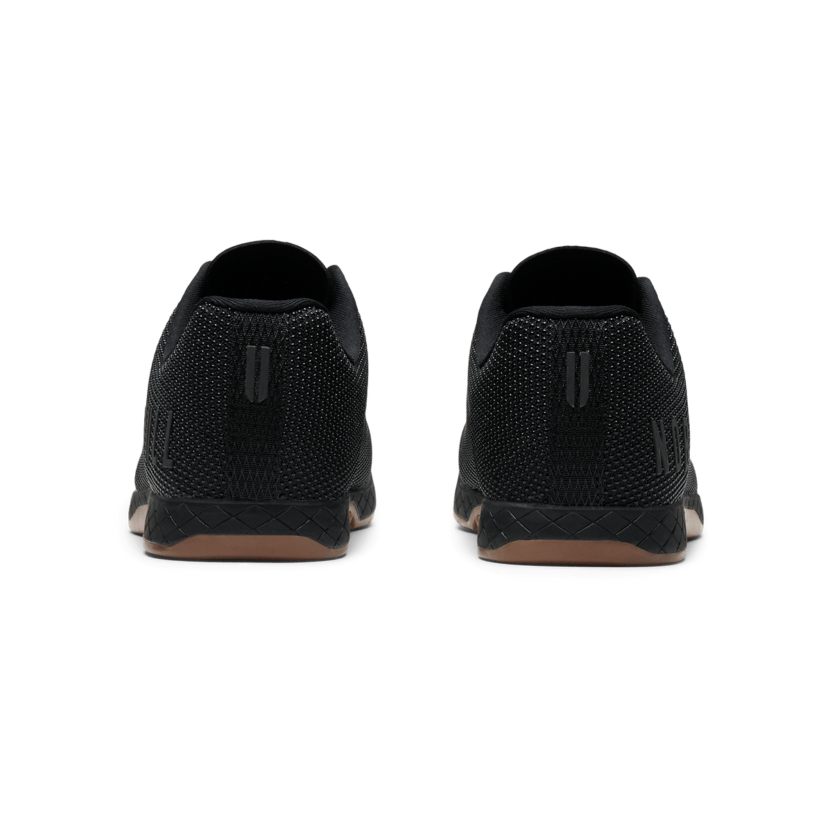 Black Gum Outwork Shoe Back Angle.