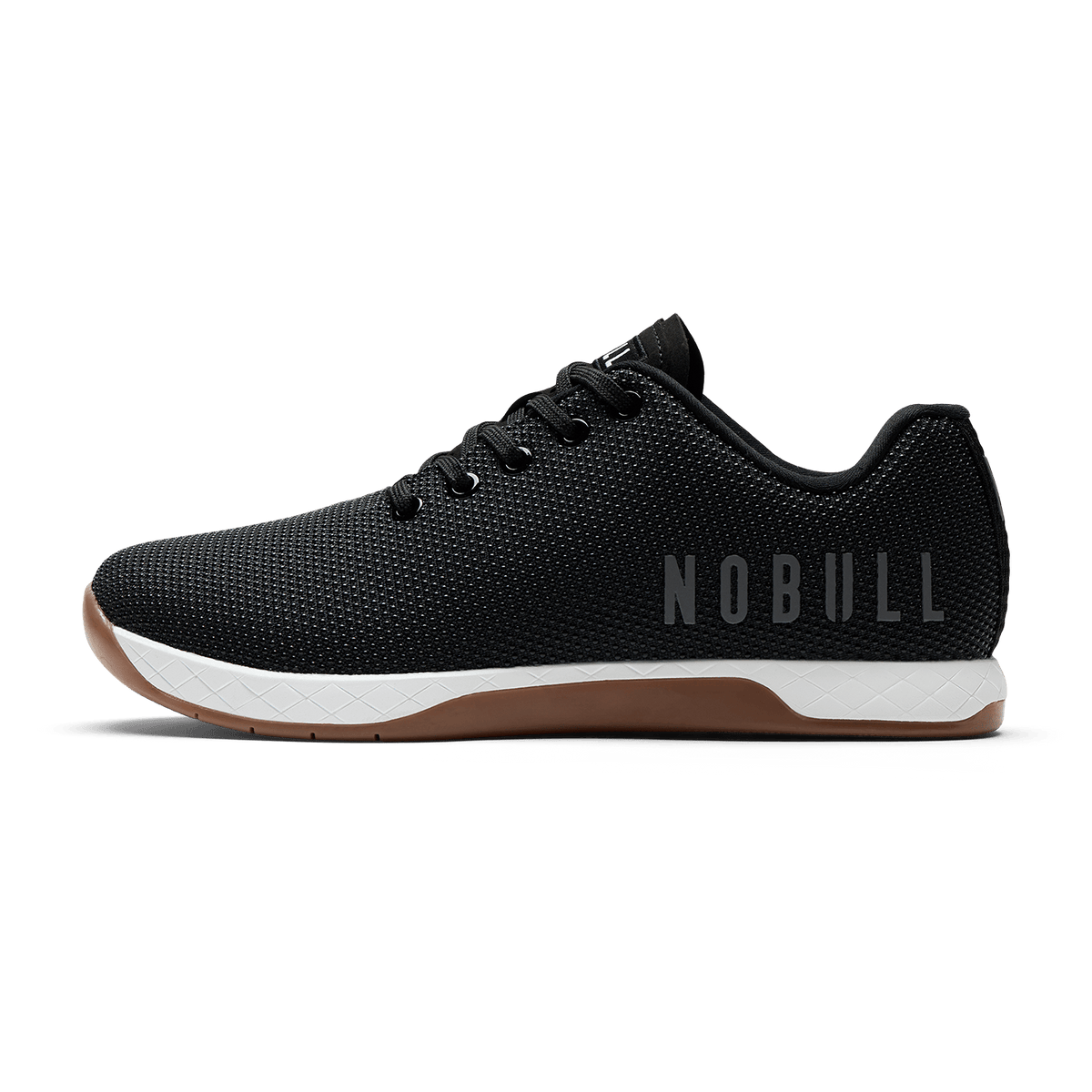 Black White Gum Outwork Shoe Side Angle.
