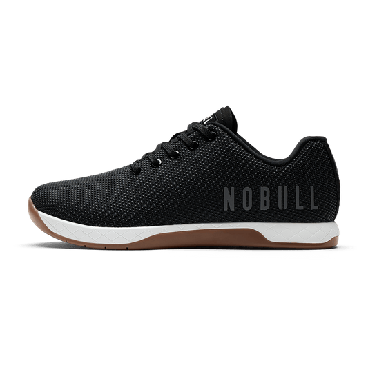 Black White Gum Outwork Shoe Side Angle.