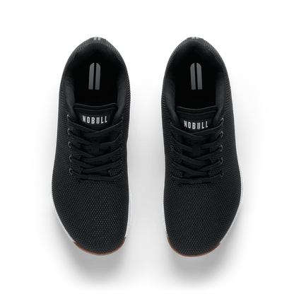 Black White Gum Outwork Shoe Overhead Angle.