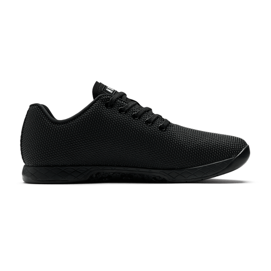 Triple Black Outwork Shoe Medial Side Angle.