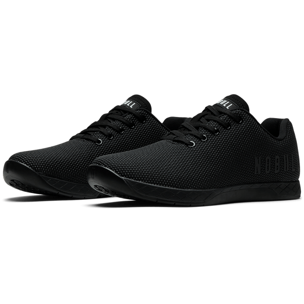 Triple Black Outwork Shoe Front Side Angle.