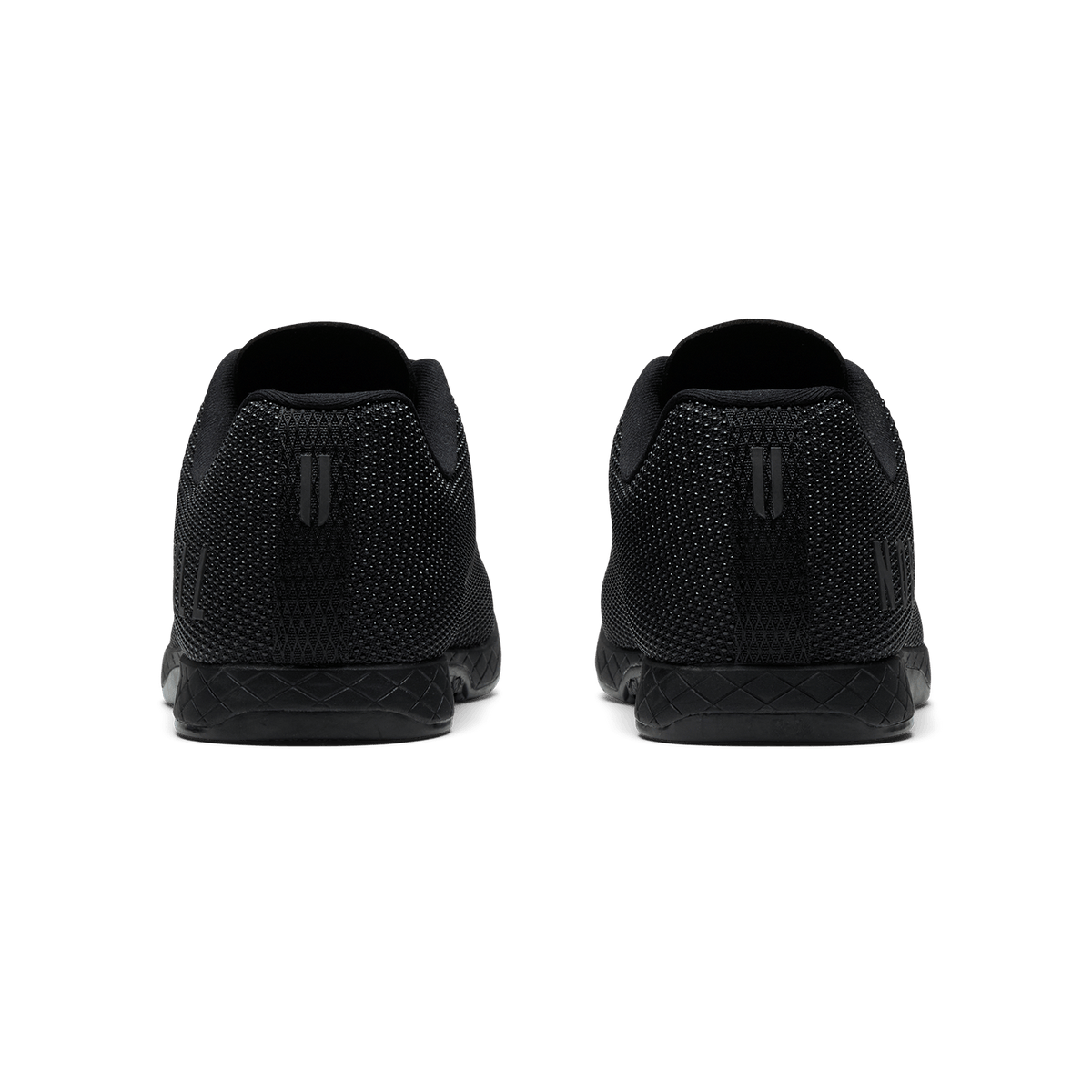 Triple Black Outwork Shoe Back Angle.