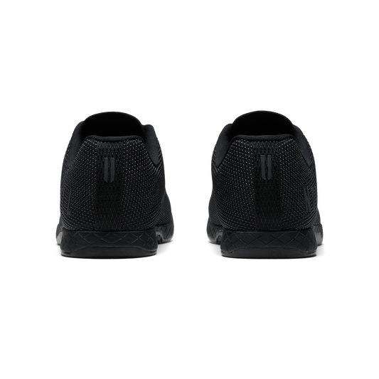 Triple Black Outwork Shoe Back Angle.