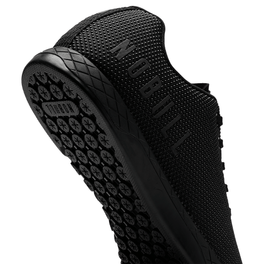 Triple Black Outwork Shoe Detail Angle.