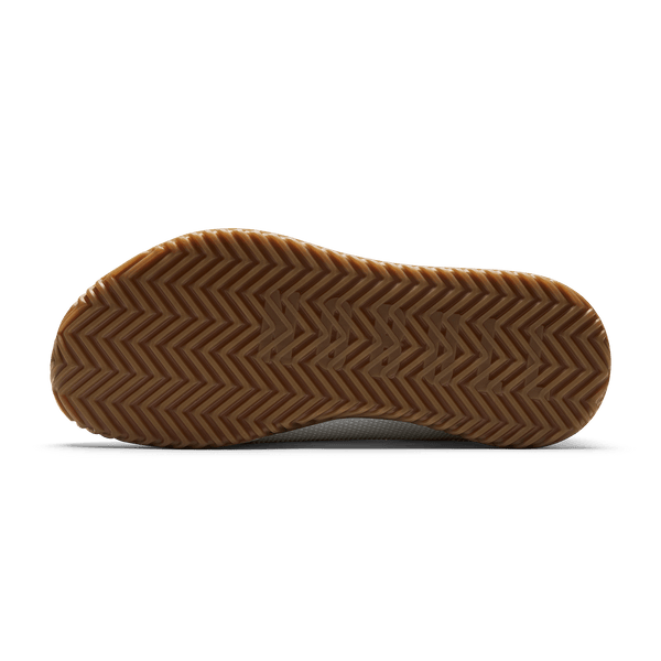 Classic White Surf Spray Gum Outwork Edge Shoe Bottom Angle.