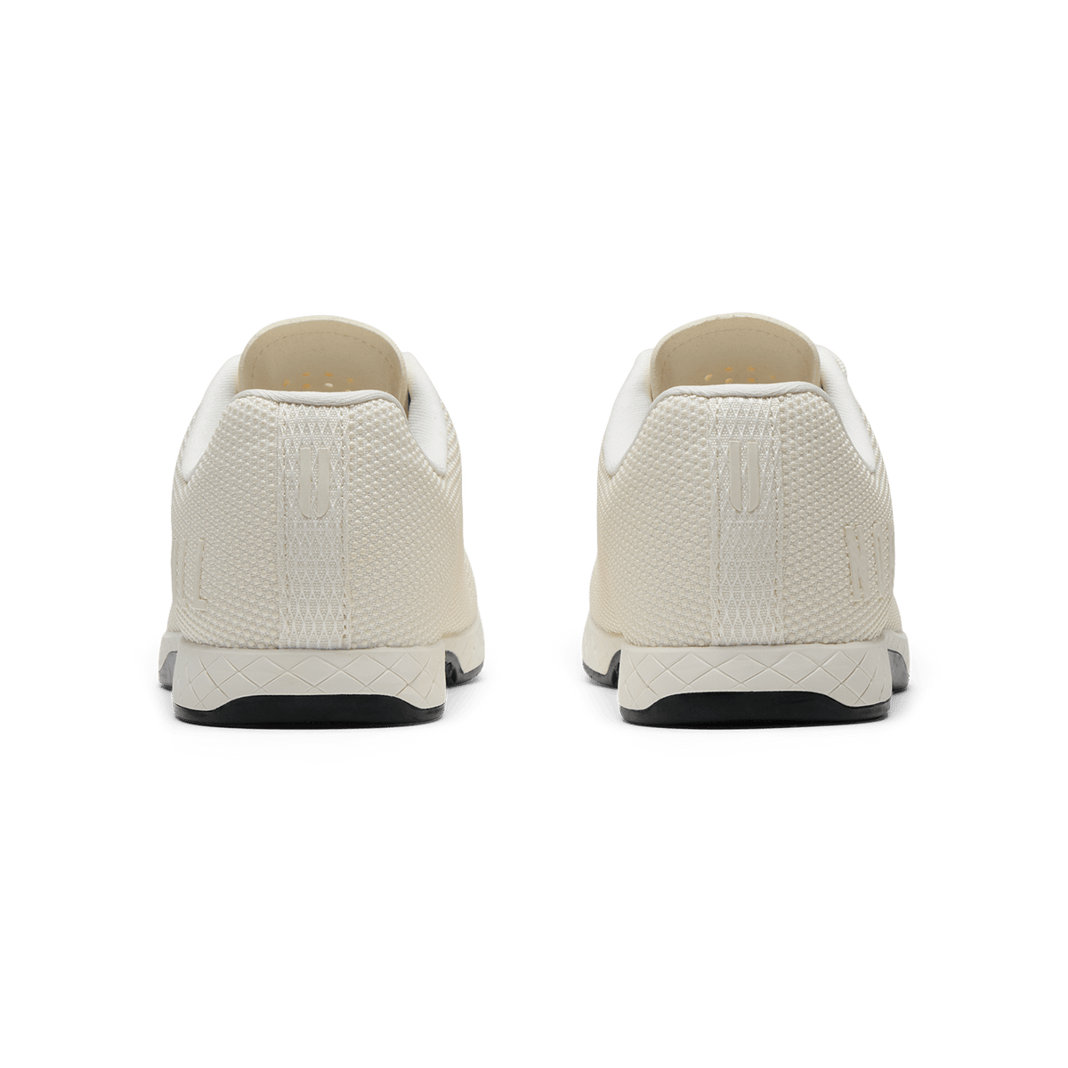 Cream Outwork Shoe Back Angle.