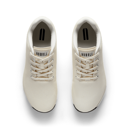 Cream Outwork Shoe Overhead Angle.