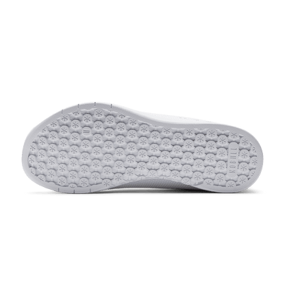 White Outwork Shoe Bottom Angle.