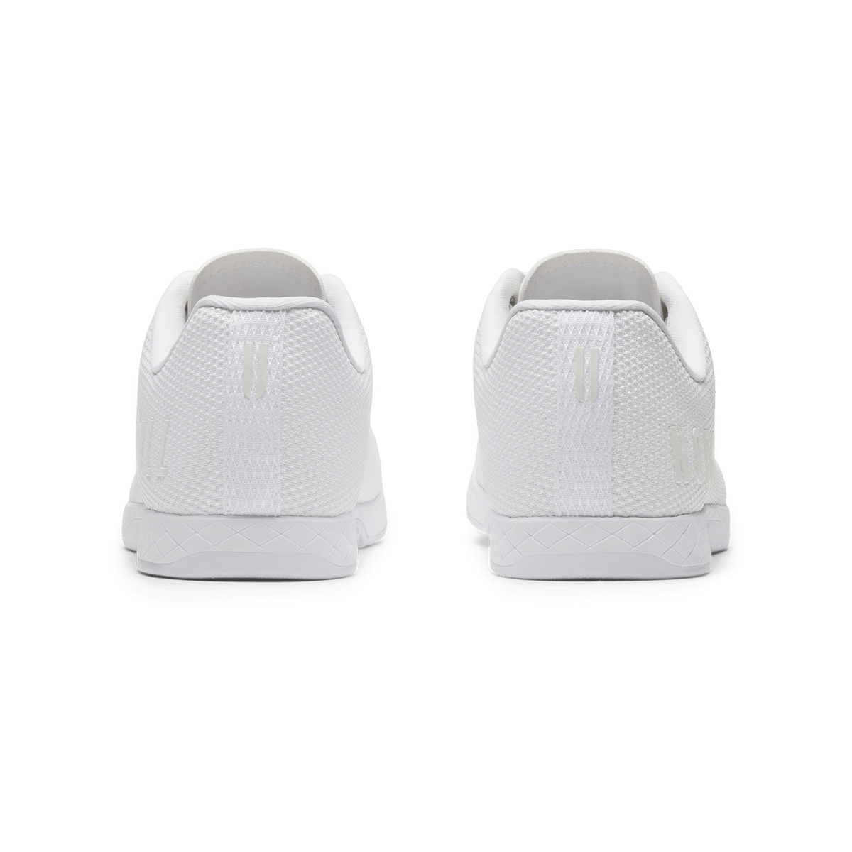 White Outwork Shoe Back Side Angle.