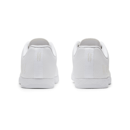 White Outwork Shoe Back Side Angle.