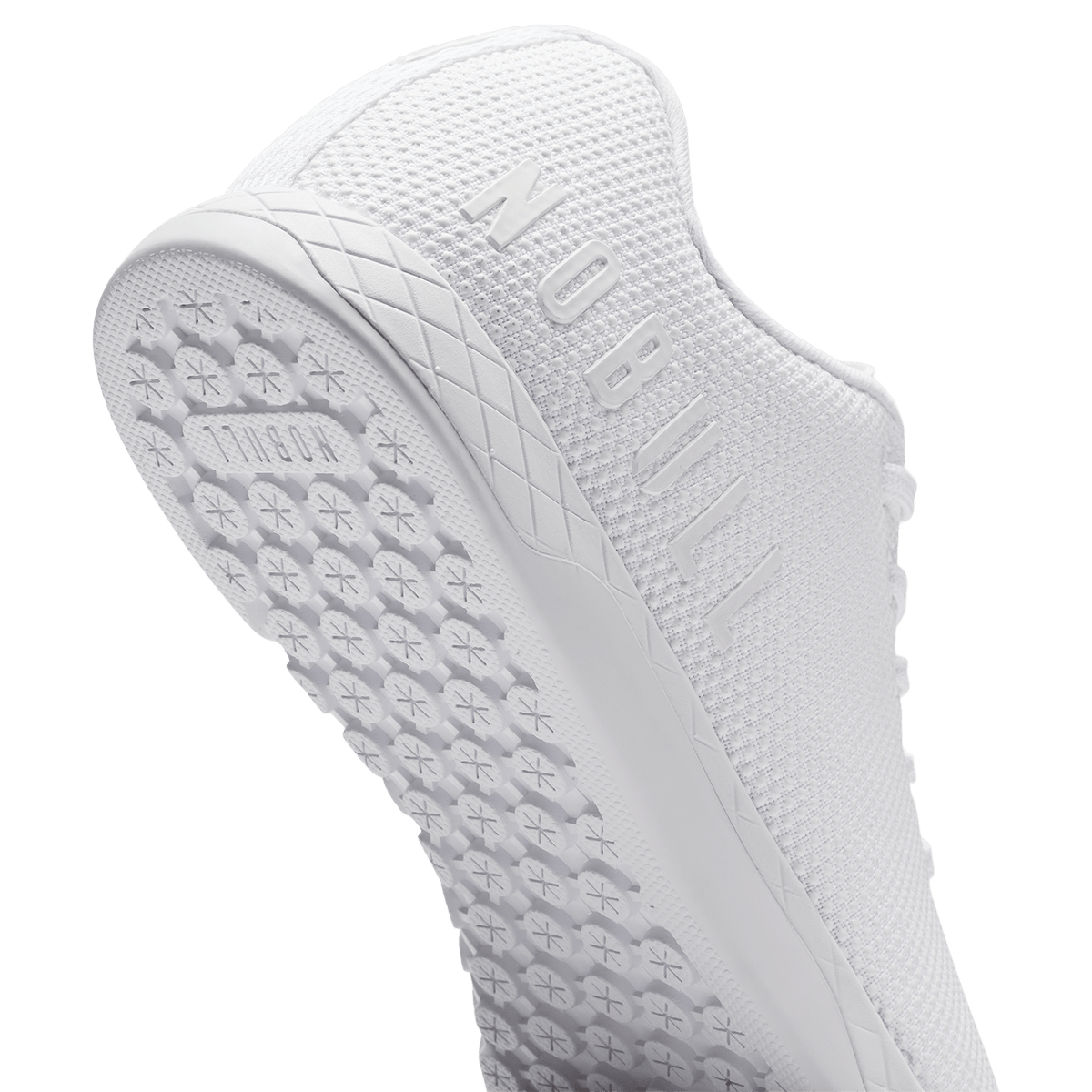 White Outwork Shoe Detail Angle.