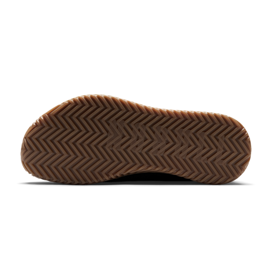 Black Gum Outwork Edge Shoe Bottom Angle.