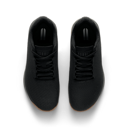 Black Gum Outwork Edge Shoe Overhead Angle.