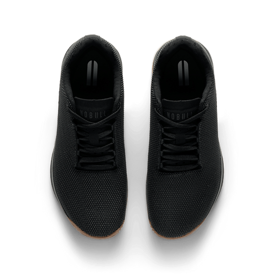 Black Gum Outwork Edge Shoe Overhead Angle.