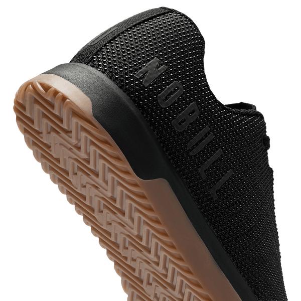 Black Gum Outwork Edge Shoe Detail Angle.