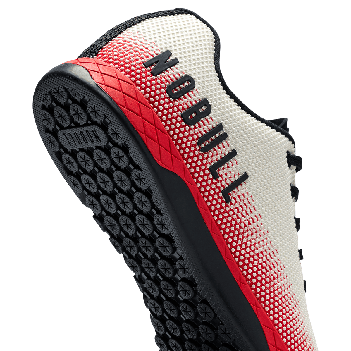 Crimson Outwork Shoe Detail Angle.