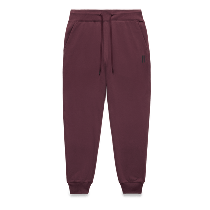 Men's Dark Burgundy NOBULL Jogger Flat Lay Angle.